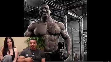 Omg he so strong he is pretty but not my type lol