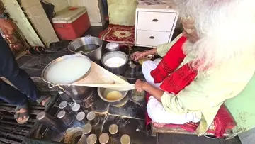 Making a drink