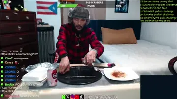 comiendo steak