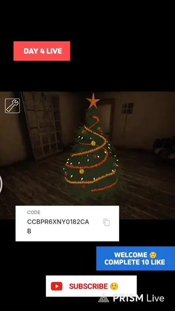 LOOK THE CHRISTMAS TREE 🎄 please follow me on ki 