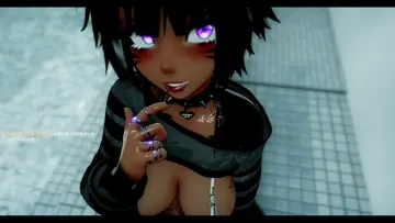 lick her finger