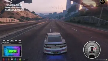 through the city