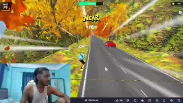 playing skate game unwanted reaction