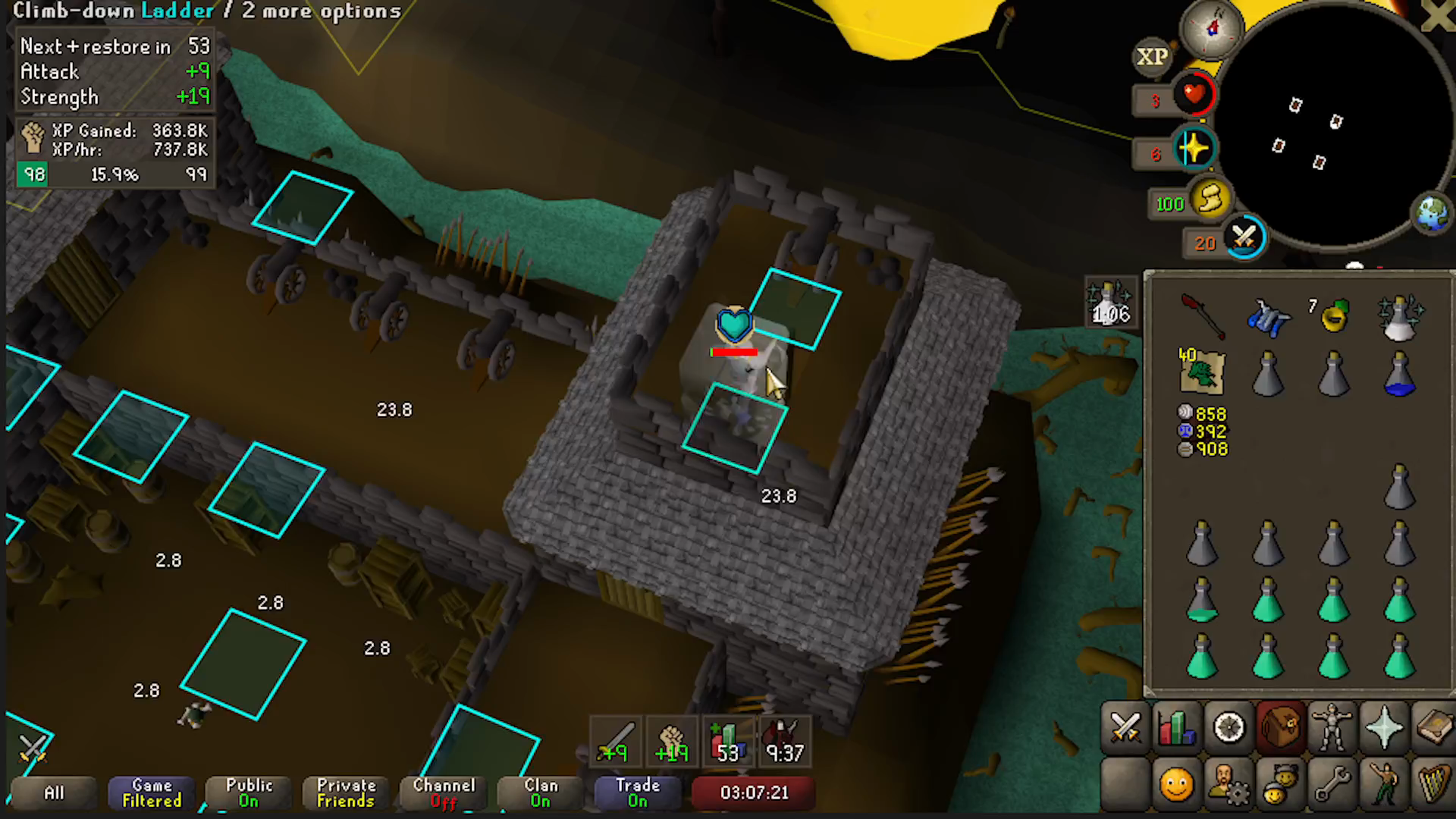 No Food 3hp Escape