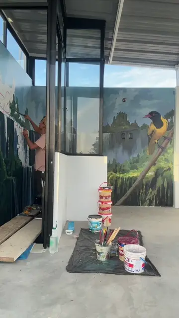 Pintando