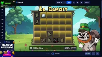5 BANDS WIN on a 5 SCAT LE BANDIT