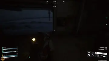 Behind that doors fire LOL
