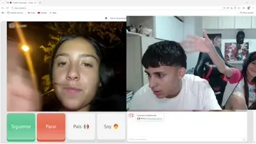Me encuentro a mi novia en omegle  