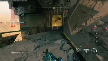 taking a rest at the end