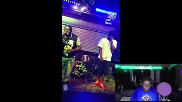 OilSlick performing on his bday