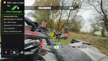 Cutting hair outdoor #2