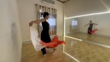 fan dance