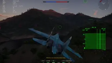 DOGFIGHT SU-27SM vs F/A-18C