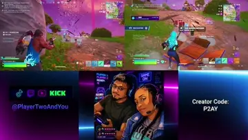 Fortnite Duos close call! Dual POV!