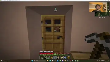 estas de ocupa en casa de un aldeano JAJAJ