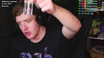 throwing up mid shot
