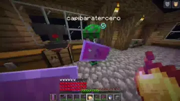 capybara le dice gey a herobrine