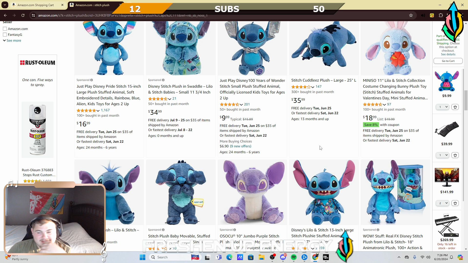 cricky and his stitch fetish