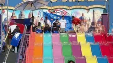 SLIDE AT THE FAIR