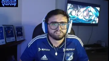 hincha de millonarios viendo a su equipo be like