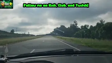 Almost hit a Coyote. Blink and you'll miss it.