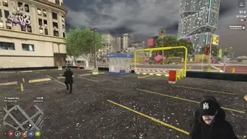 me and ian trolling a ghetto