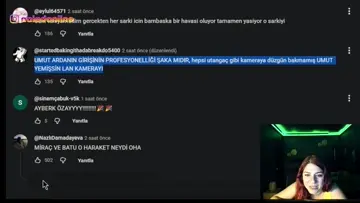 Türkçe'ye çevrilen yorum