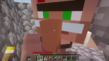aldeano más desgraciado pa meterse xD