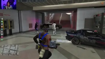 BlessedBlue VS Police comienzo