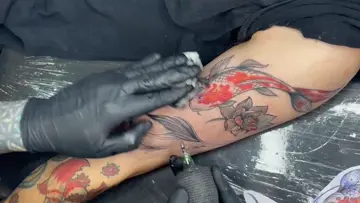 tattoo lienal peces