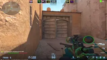 Skvělý flash na lower tunnel - Dust2
