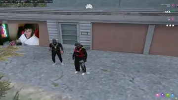 e sentar na porta