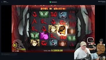 MAX WIN BOOK OF SHADOWS!!
