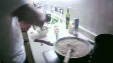 Tenia hambre la hornalla che