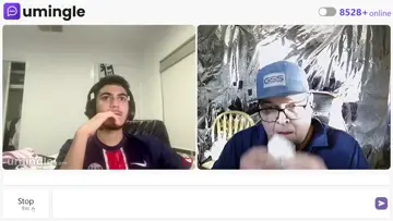 LOOK ITS THE SAME WEIRDO!!!