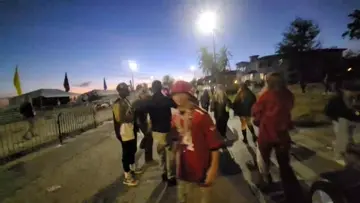 Diablo starts a fight