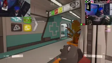 he tried to hit you with the what??
