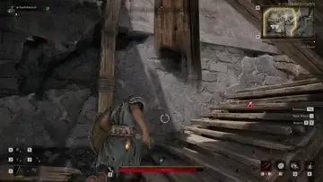 Fighting a bandit- Mistfalls