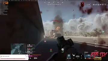 it's coming straight thru me