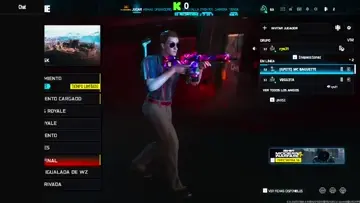 una partida de warzone en directo