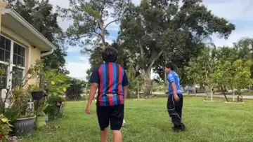 mikey almost falls