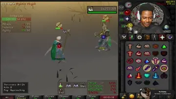 baller plays with his food