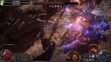 Path of Exiles 2 Tor Gul, the Defiler boss fight.