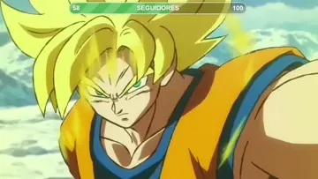 GOKU SE VUELVE SSJJ DIOS