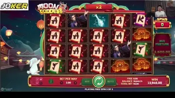 Another HUGE WIN! ON Moon Goddess 15892.00!!!