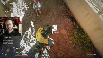 Toss the feces out of the pig pen (Crimson Desert)