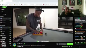 watch this big head play pool