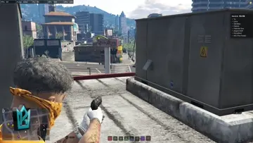 shot through wall