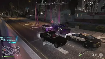 Randy shoots down a cop