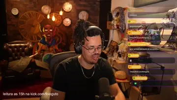 o cara mandando o link da kick na kick